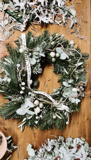 02.12. 17:00 Adventskranz Workshop "FRISCH GRÜN"